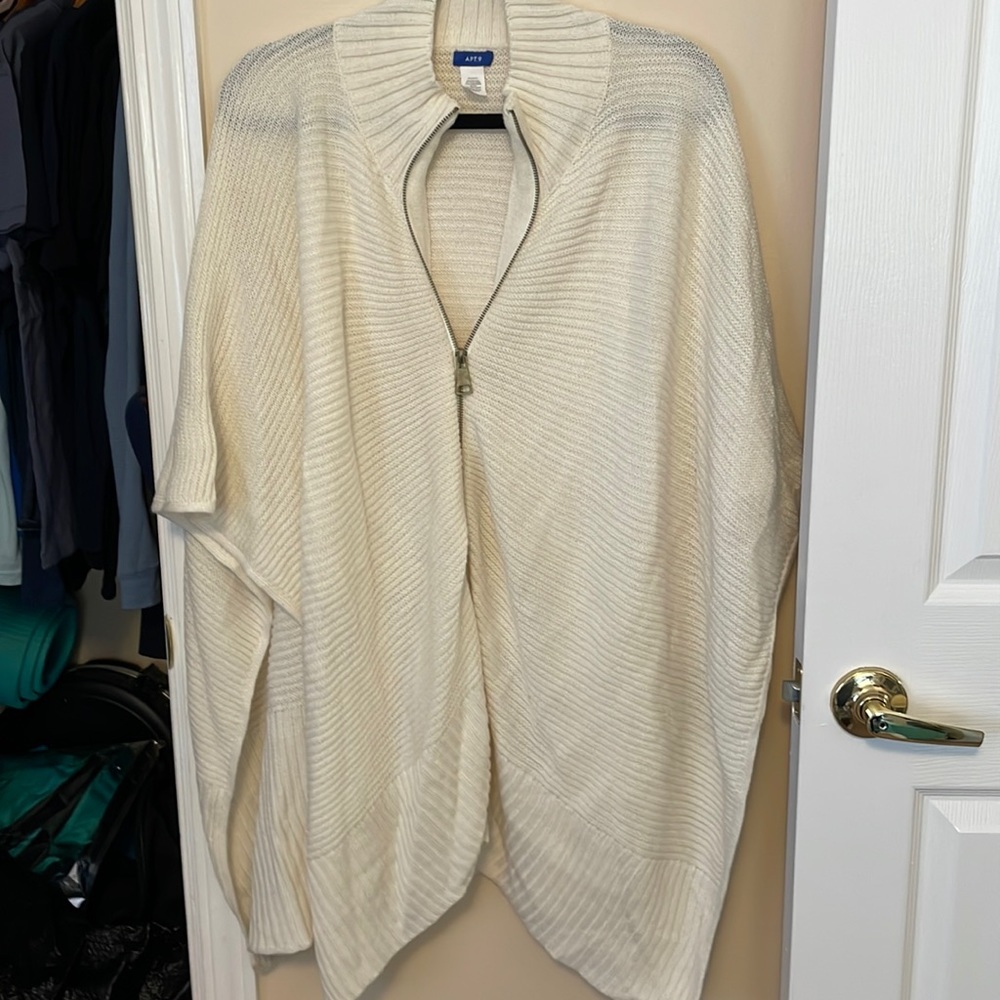 Cream shawl